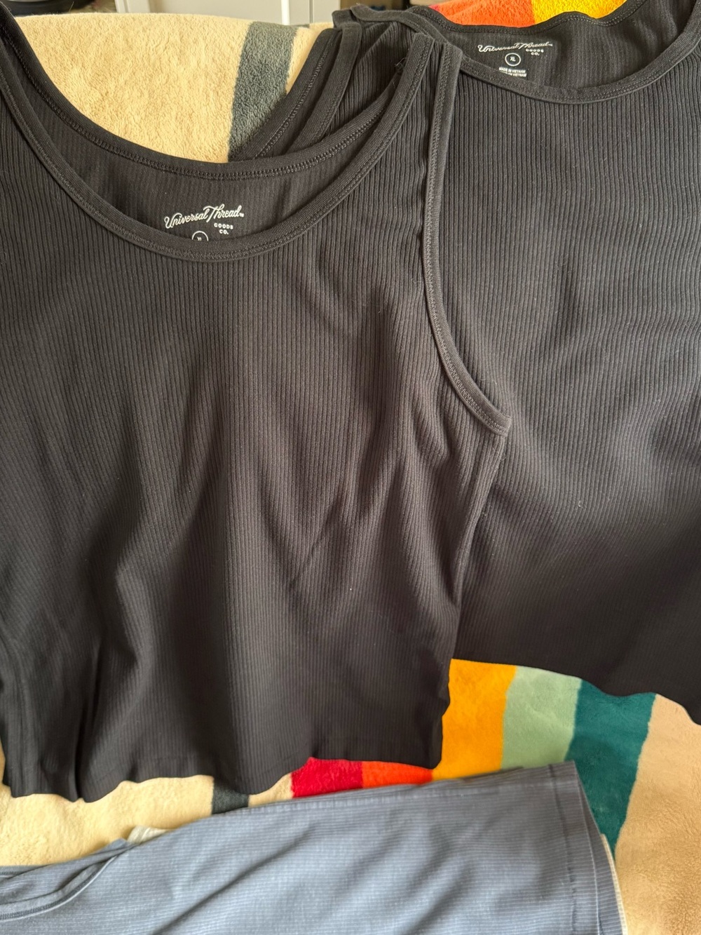 Women’s Universal Thread Ribbed Tank Top bundle XL - Picture 2 of 10